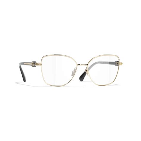 chanel metal frame glasses